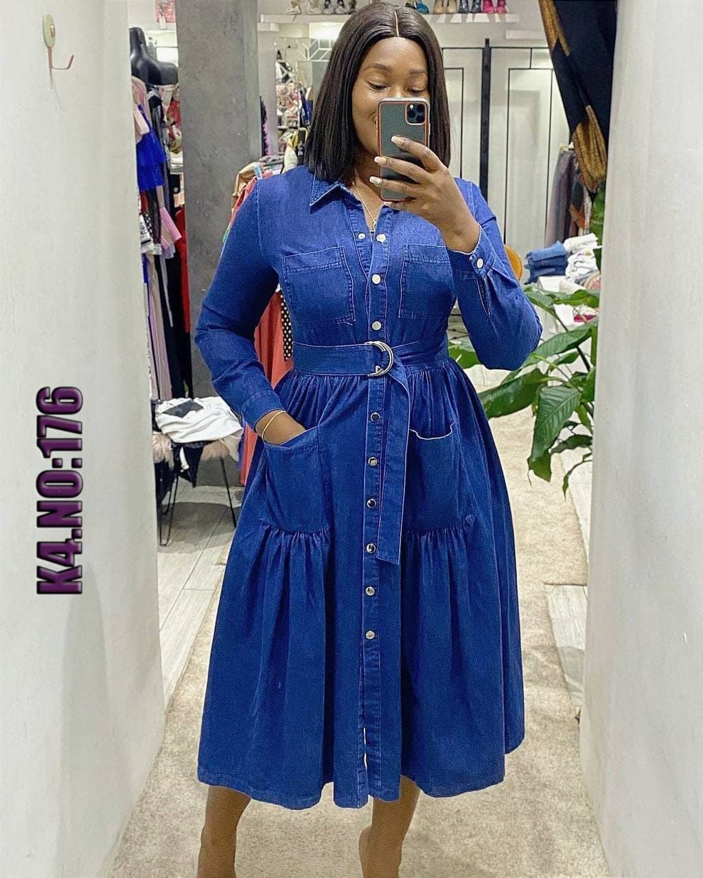 Robe jean - Image 1