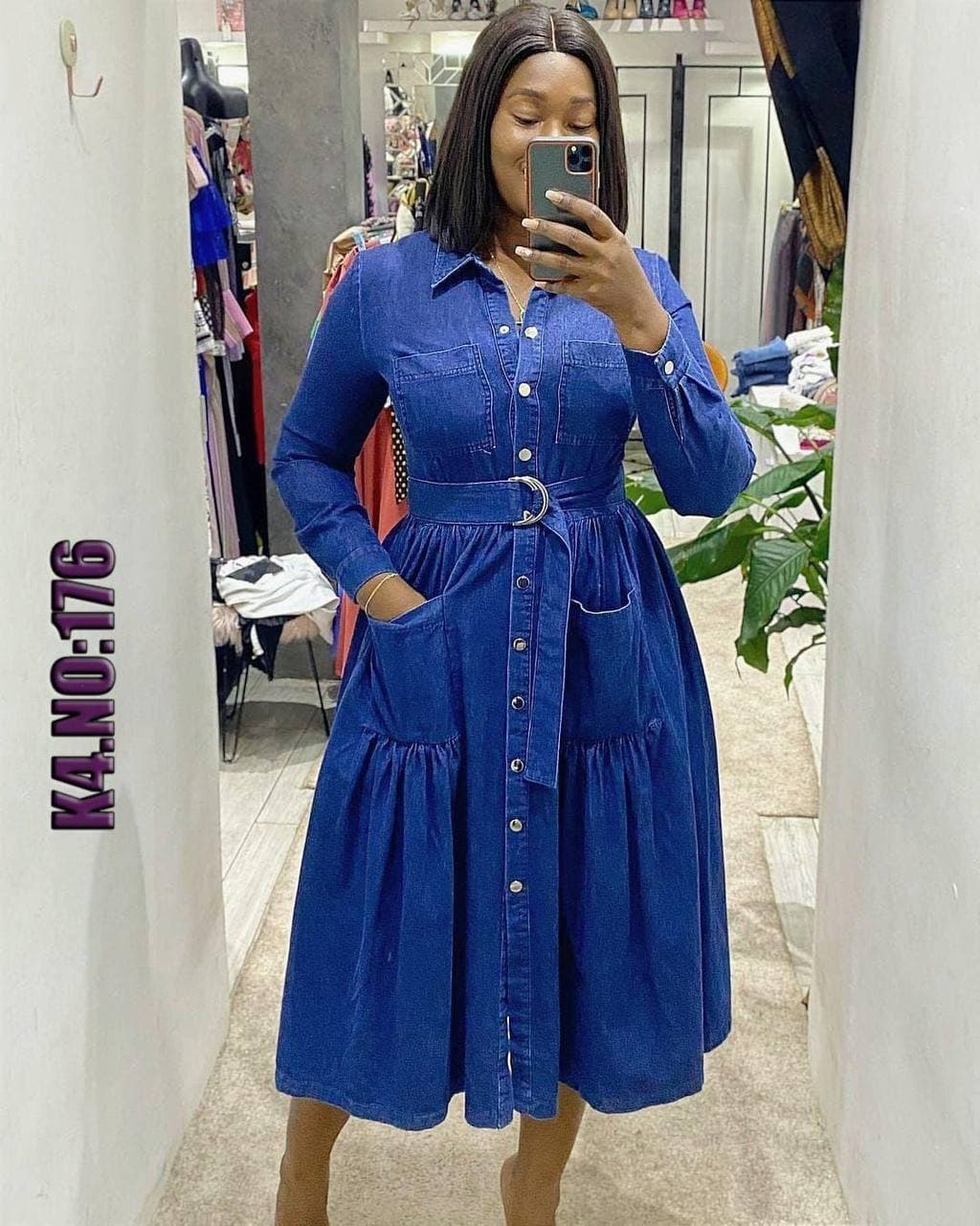 Robe jean - Image 1